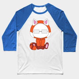 creepypasta red panda (trenderman) Baseball T-Shirt